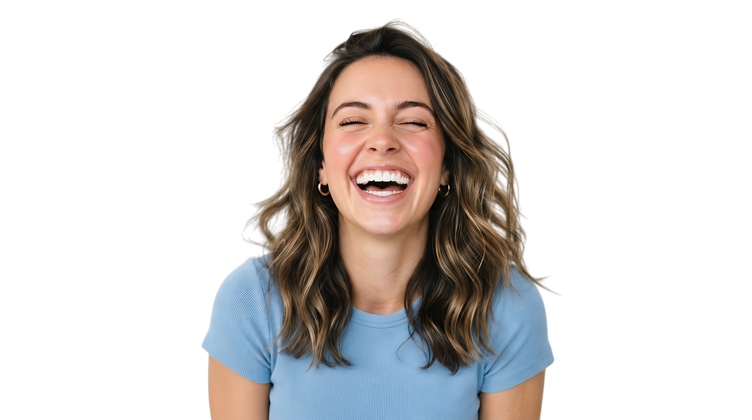 Smiling cosmetic dentistry patient